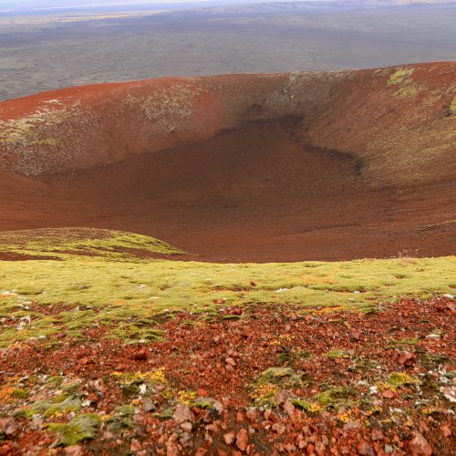 Krater im Herbst ©Package Island