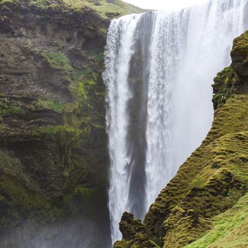 Wasserfall Skogarfoss