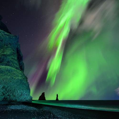 Nordlichter über Island