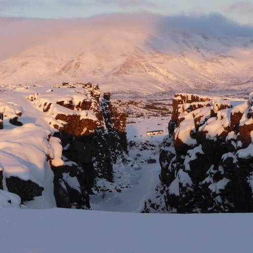 Thingvellir im Winter