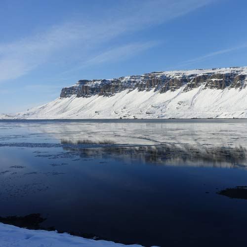 Winter im Hvalfjördur