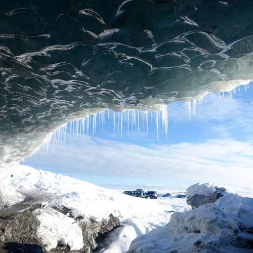 Kristall-Eishöhle im Vatnajökull