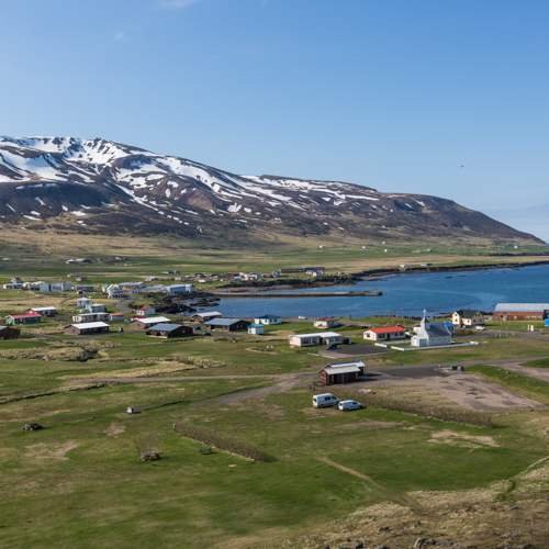 Borgarfjord in Ostisland