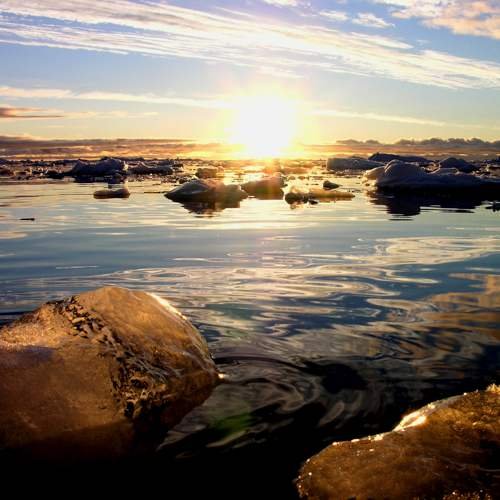 Eisberge vor Ilulissat ©Klaus Poulsen, Greenland.com