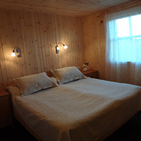 Schlafzimmer Ferienhaus Gimli