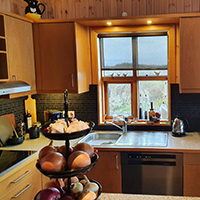Küche Ferienhaus Gimli