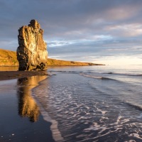 Strand bei Hvitserkur © Phototravellers